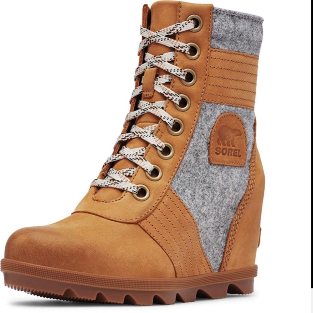 NWT Sorel Lexie Wedge Boots